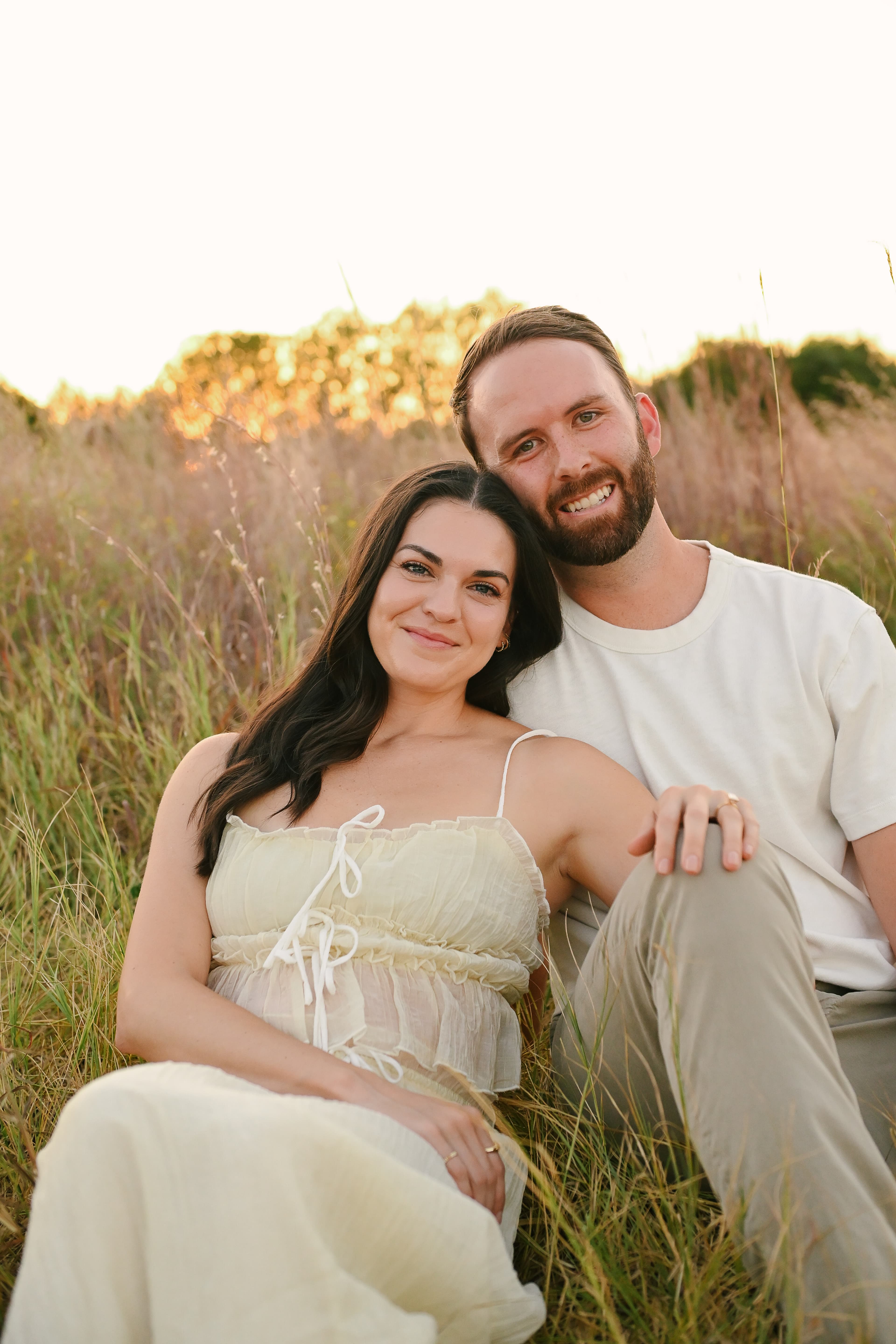 Paige and Brady engagement photo